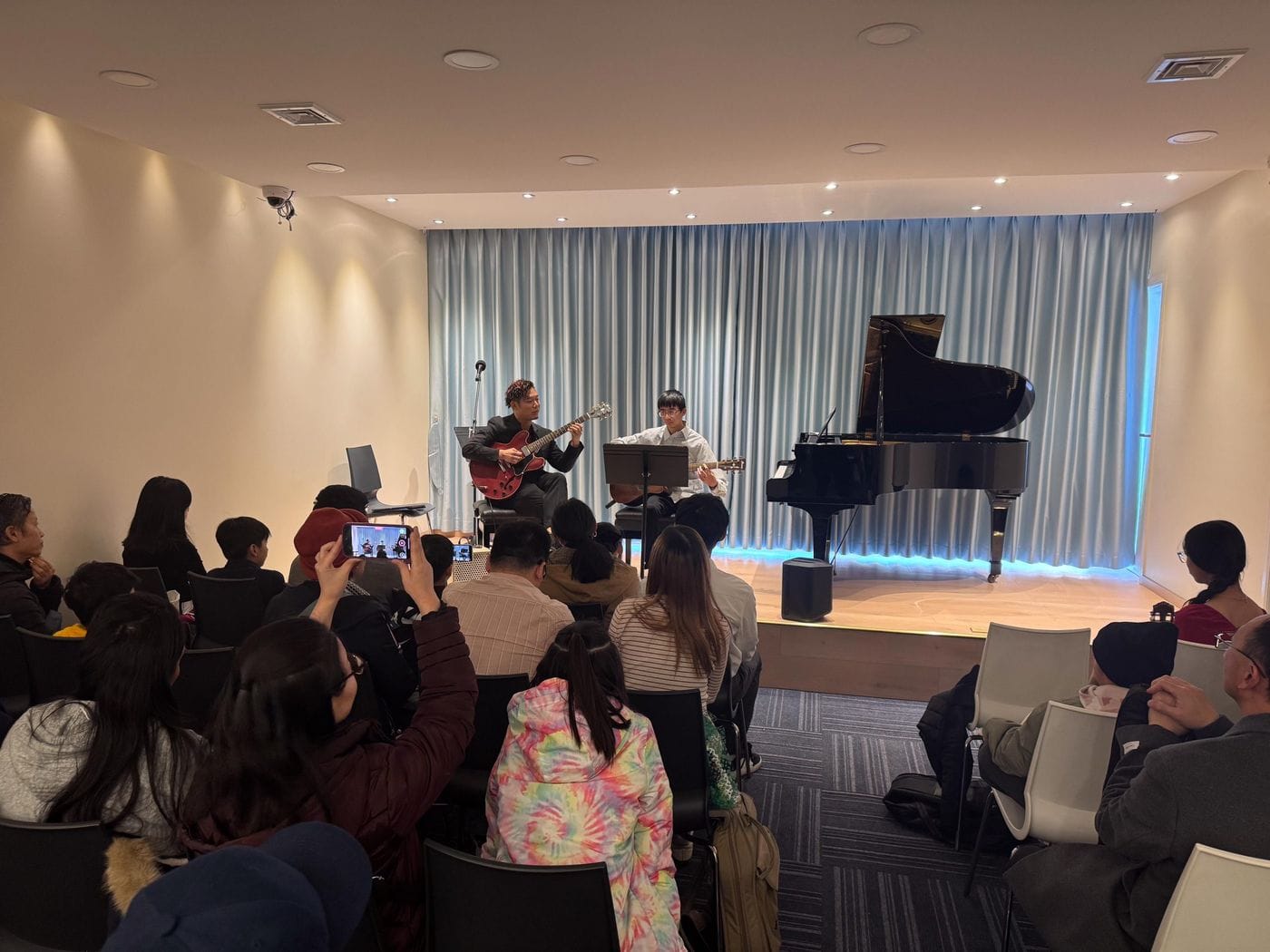 A full house at a Musipire student concert in Queens, New York